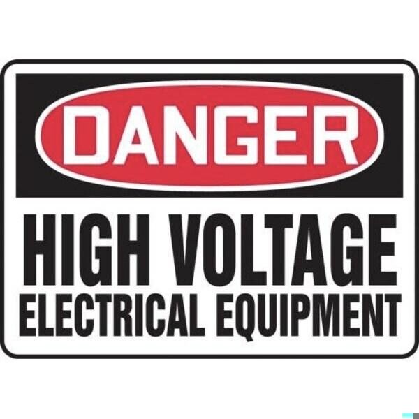 Accuform OSHA DANGER SAFETY SIGN HIGH MELC101VP MELC101VP - main